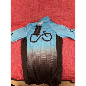 Bike Shirt Short Sleeve with 3 Rear Pockets  size XS